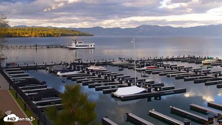 Tahoe City Marina - Lake Tahoe Live Webcam - Apr 29, 2026, 7:16pm PDT