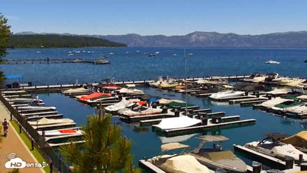 Tahoe City Marina - Lake Tahoe Live Webcam - Jun 7, 2026, 1:10pm PDT