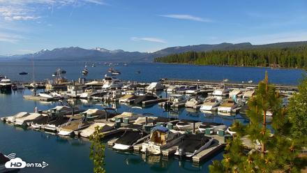 Tahoe City Marina - Lake Tahoe Live Webcam - Jun 8, 2026, 8:08am PDT