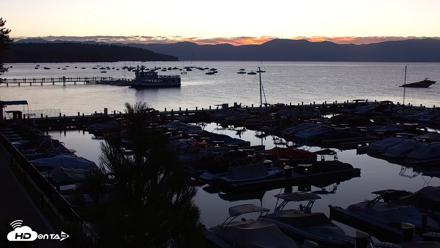 Tahoe City Marina - Lake Tahoe Live Webcam - Sep 1, 2026, 6:17am PDT