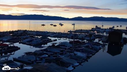 Tahoe City Marina - Lake Tahoe Live Webcam - Sep 11, 2026, 6:44am PDT