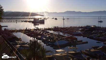 Tahoe City Marina - Lake Tahoe Live Webcam - Jun 14, 2026, 6:28am PDT