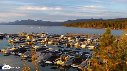 Tahoe City Marina - Lake Tahoe Live Webcam - Sep 20, 2026, 7:03am PDT