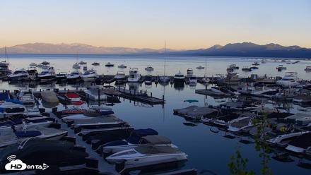 Tahoe City Marina - Lake Tahoe Live Webcam - Jun 21, 2026, 8:09pm PDT