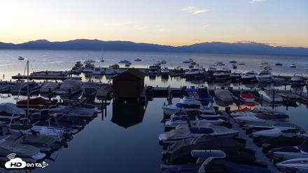 Tahoe City Marina - Lake Tahoe Live Webcam - Aug 14, 2026, 6:21am PDT