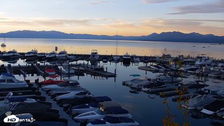 Tahoe City Marina - Lake Tahoe Live Webcam - Oct 3, 2026, 7:07am PDT