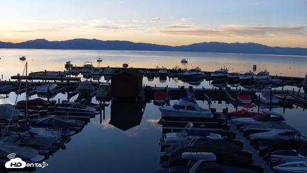 Tahoe City Marina - Lake Tahoe Live Webcam - Oct 3, 2026, 7:06am PDT
