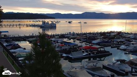 Tahoe City Marina - Lake Tahoe Live Webcam - Sep 20, 2026, 6:55am PDT