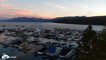 Tahoe City Marina - Lake Tahoe Live Webcam - Sep 10, 2026, 7:24pm PDT