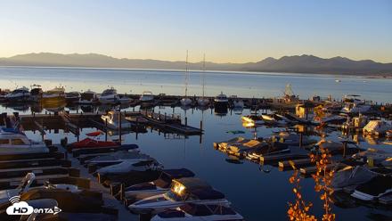 Tahoe City Marina - Lake Tahoe Live Webcam - Oct 8, 2026, 7:22am PDT