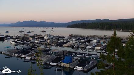 Tahoe City Marina - Lake Tahoe Live Webcam - Jul 6, 2026, 5:40am PDT