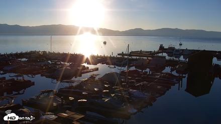 Tahoe City Marina - Lake Tahoe Live Webcam - Oct 6, 2026, 7:36am PDT