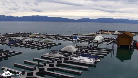 Tahoe City Marina - Lake Tahoe Live Webcam - Oct 21, 2026, 11:47am PDT