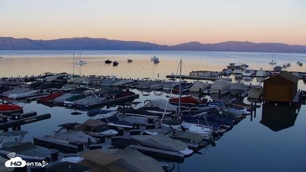 Tahoe City Marina - Lake Tahoe Live Webcam - Jun 15, 2026, 8:18pm PDT
