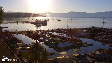 Tahoe City Marina - Lake Tahoe Live Webcam - Jun 13, 2026, 6:28am PDT