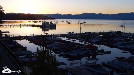 Tahoe City Marina - Lake Tahoe Live Webcam - Jun 23, 2026, 5:46am PDT