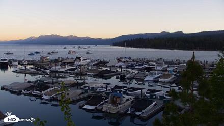 Tahoe City Marina - Lake Tahoe Live Webcam - Jun 13, 2026, 8:09pm PDT