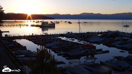Tahoe City Marina - Lake Tahoe Live Webcam - Jun 16, 2026, 5:48am PDT