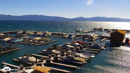 Tahoe City Marina - Lake Tahoe Live Webcam - Oct 15, 2026, 10:48am PDT