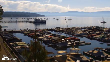 Tahoe City Marina - Lake Tahoe Live Webcam - Jun 18, 2026, 8:03am PDT