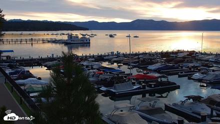 Tahoe City Marina - Lake Tahoe Live Webcam - Sep 20, 2026, 6:56am PDT