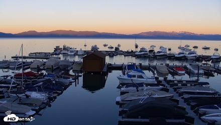 Tahoe City Marina - Lake Tahoe Live Webcam - Jun 10, 2026, 8:19pm PDT