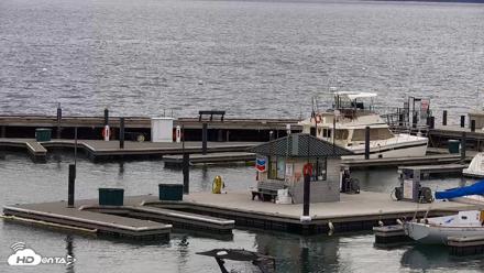 Tahoe City Marina - Lake Tahoe Live Webcam - Oct 21, 2026, 11:48am PDT