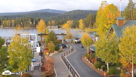 Tahoe City Marina - Lake Tahoe Live Webcam - Oct 11, 2026, 7:00am PDT