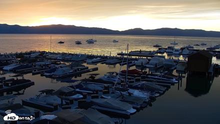Tahoe City Marina - Lake Tahoe Live Webcam - Sep 26, 2026, 6:53am PDT