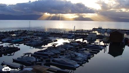 Tahoe City Marina - Lake Tahoe Live Webcam - Oct 12, 2026, 7:53am PDT