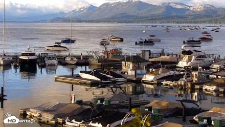 Tahoe City Marina - Lake Tahoe Live Webcam - Jun 9, 2026, 6:27am PDT
