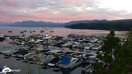Tahoe City Marina - Lake Tahoe Live Webcam - Aug 28, 2026, 7:40pm PDT