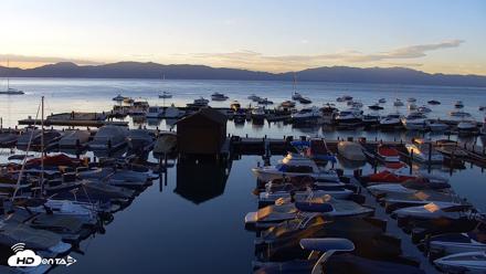 Tahoe City Marina - Lake Tahoe Live Webcam - Aug 27, 2026, 6:41am PDT