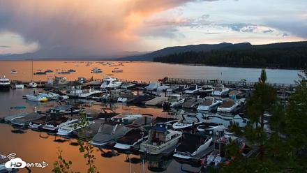 Tahoe City Marina - Lake Tahoe Live Webcam - Jun 29, 2026, 8:26pm PDT
