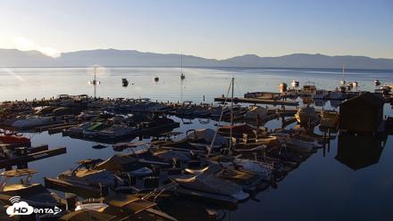 Tahoe City Marina - Lake Tahoe Live Webcam - Jun 13, 2026, 6:28am PDT