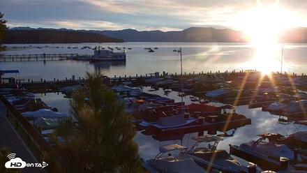 Tahoe City Marina - Lake Tahoe Live Webcam - Sep 20, 2026, 7:04am PDT