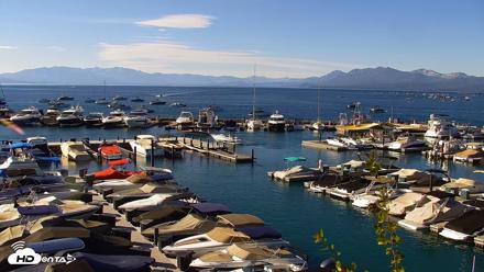Tahoe City Marina - Lake Tahoe Live Webcam - Jul 25, 2026, 8:32am PDT