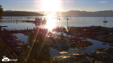 Tahoe City Marina - Lake Tahoe Live Webcam - Jul 31, 2026, 6:37am PDT