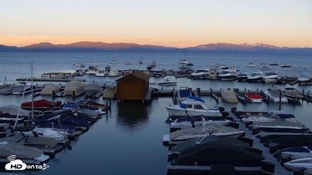Tahoe City Marina - Lake Tahoe Live Webcam - Jun 6, 2026, 8:17pm PDT