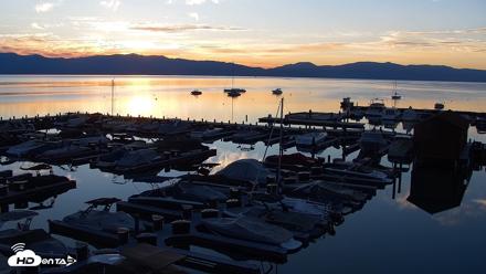 Tahoe City Marina - Lake Tahoe Live Webcam - Oct 3, 2026, 7:06am PDT