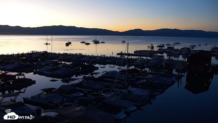Tahoe City Marina - Lake Tahoe Live Webcam - Jul 28, 2026, 5:34am PDT