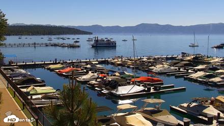 Tahoe City Marina - Lake Tahoe Live Webcam - Jun 13, 2026, 10:41am PDT