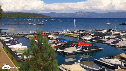 Tahoe City Marina - Lake Tahoe Live Webcam - Aug 24, 2026, 3:55pm PDT