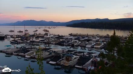 Tahoe City Marina - Lake Tahoe Live Webcam - Jun 17, 2026, 8:34pm PDT