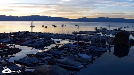 Tahoe City Marina - Lake Tahoe Live Webcam - Aug 19, 2026, 6:24am PDT