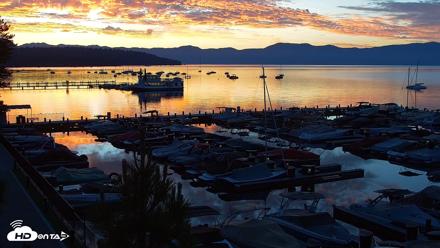 Tahoe City Marina - Lake Tahoe Live Webcam - Jun 18, 2026, 5:25am PDT