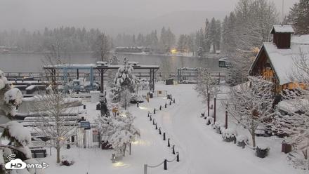 Tahoe City Marina - Lake Tahoe Live Webcam - Apr 12, 2026, 7:52pm PDT