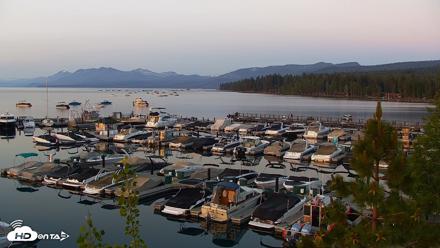 Tahoe City Marina - Lake Tahoe Live Webcam - Jun 18, 2026, 5:25am PDT
