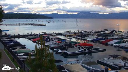 Tahoe City Marina - Lake Tahoe Live Webcam - Jun 26, 2026, 8:18pm PDT