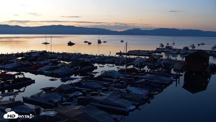 Tahoe City Marina - Lake Tahoe Live Webcam - Aug 7, 2026, 5:50am PDT